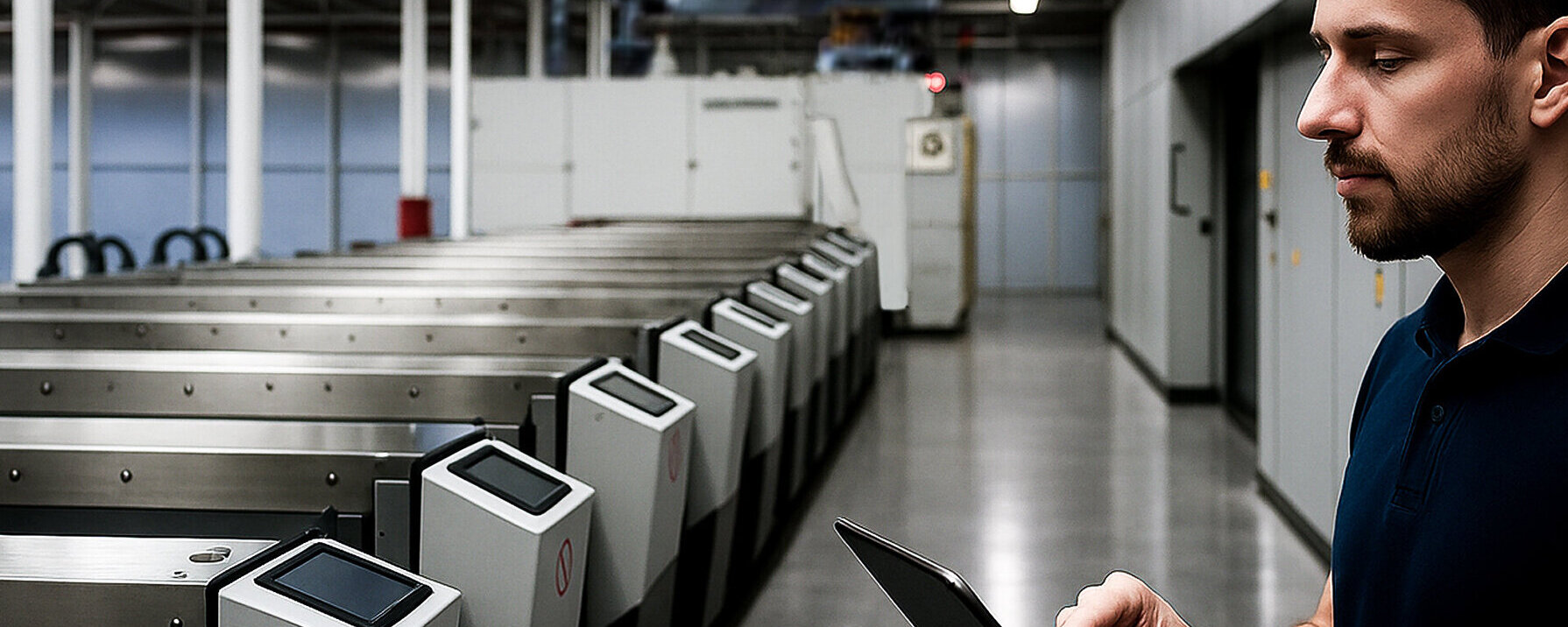 Rotascreen TG/TU in a hall in production 
