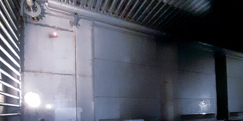 Detail view of the MODUS E - inside