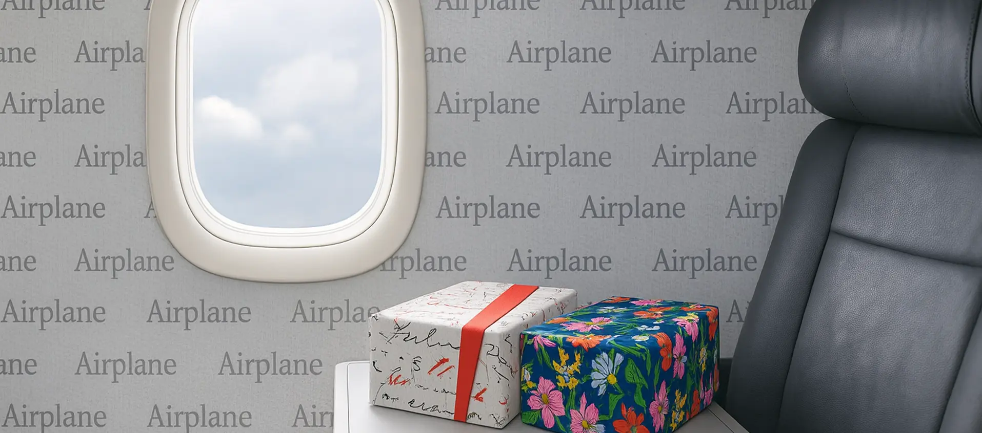 airplane wall and gifts for the Paper & Foil Solutions