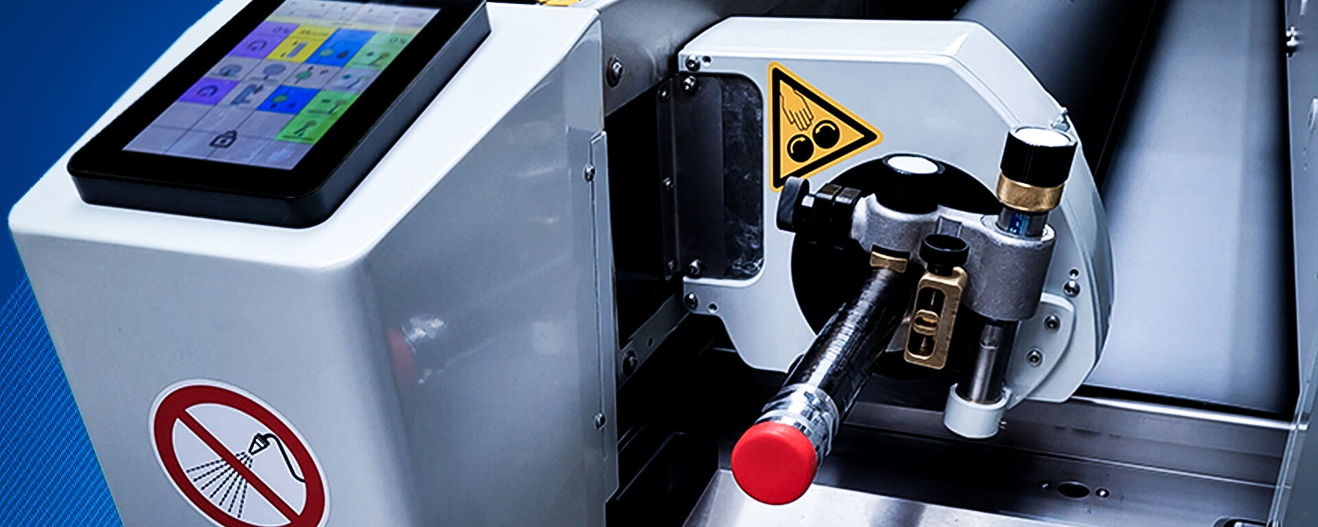 ROTASCREEN TG: G-Type closed bearing head for precise, fast printing
