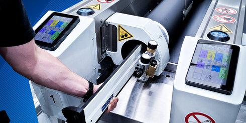 ROTASCREEN.TG - squeegee installation