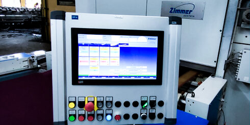 Touchscreen panel in your language, CAN-BUS linking all controls, plus design memory for easy repeat orders.