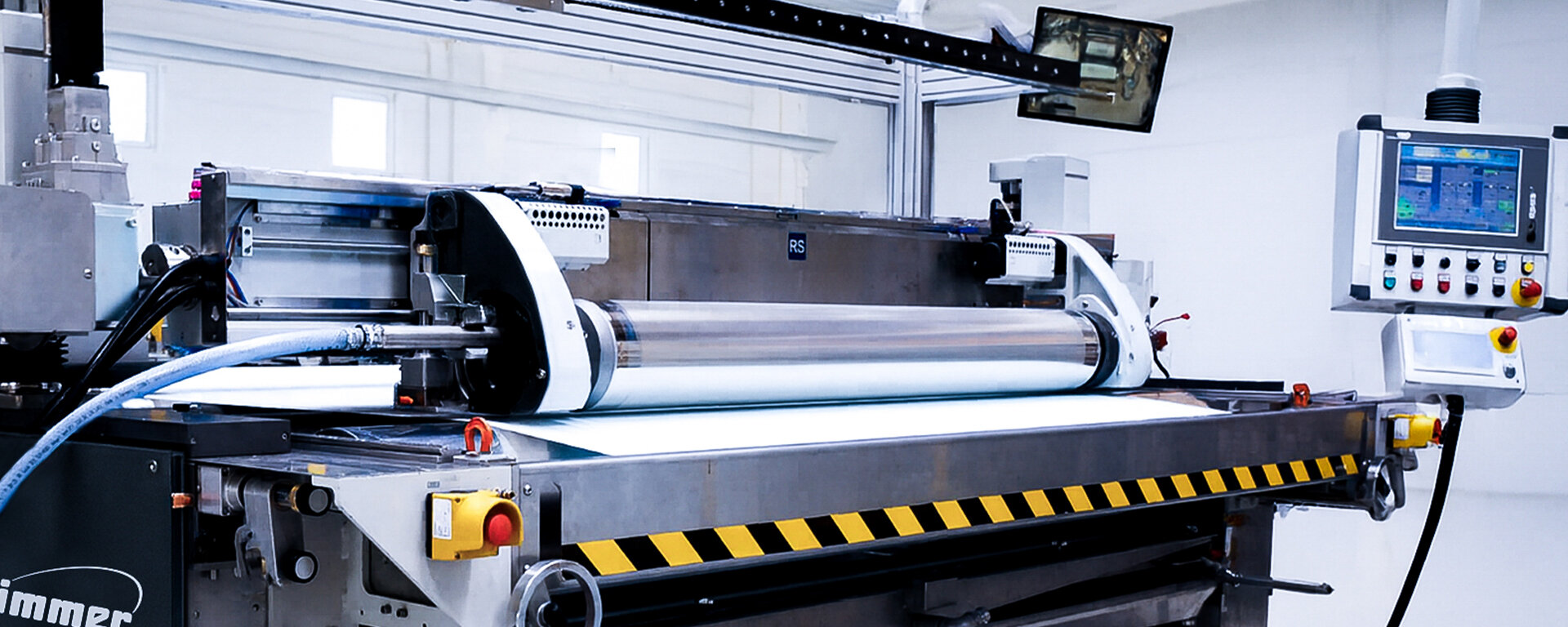 MAGNOROLL by ZIMMER AUSTRIA: Versatile coating machines with MAGNET SYSTEM PLUS for 100% uniform paste & foam application.