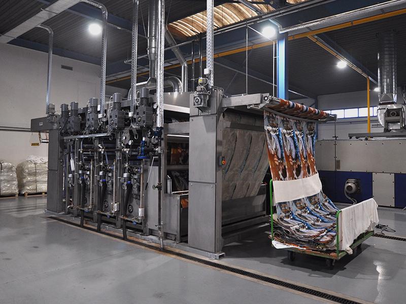 Colour4Cotton Towel Printing with COLARIS | Picture © ZIMMER AUSTRIA | skugler