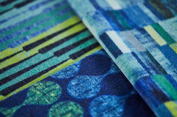 Camira printed wool moquette substrate