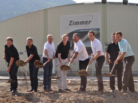 Ground-breaking ceremony for new Digital Printing Technology Centre 001