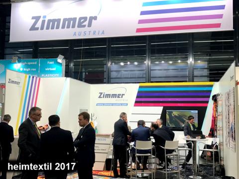 Heimtextil 2017 | ZIMMER AUSTRIA